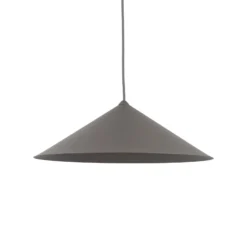Hängeleuchte Lume L, braun, Metall, Ø 40 cm, GX53