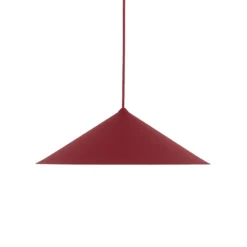 Hängeleuchte Lume L, burgunderrot, Metall, Ø 40 cm, GX53