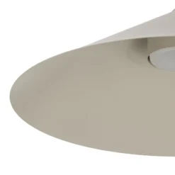 Hängeleuchte Lume L, greige, Metall, Ø 40 cm, GX53