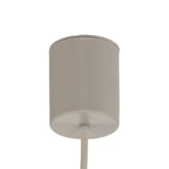 Hängeleuchte Lume L, greige, Metall, Ø 40 cm, GX53
