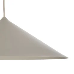 Hängeleuchte Lume L, greige, Metall, Ø 40 cm, GX53