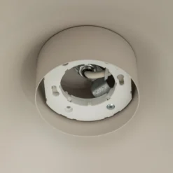 Hängeleuchte Lume L, greige, Metall, Ø 40 cm, GX53