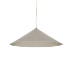 Hängeleuchte Lume L, greige, Metall, Ø 40 cm, GX53