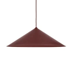 Hängeleuchte Lume XL, burgunderrot, Metall, Ø 49 cm, GX53