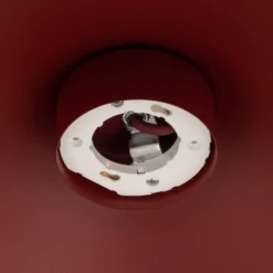 Hängeleuchte Lume XL, burgunderrot, Metall, Ø 49 cm, GX53