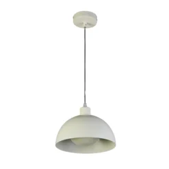 Hängeleuchte Mars, creme, Ø 25 cm, Stahl