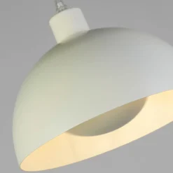 Hängeleuchte Mars, creme, Ø 40 cm, Stahl