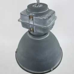 Hängeleuchte Mexlite Densi, grau, Ø 47 cm, Metall