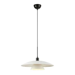 Hängeleuchte Millinge, weiß, Metall, Ø 50 cm