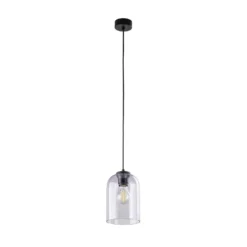 Hängeleuchte Molly, lila, Ø 14 cm, Metall/Glas