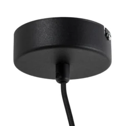 Hängeleuchte Nature Sun Glas XL, Kegel spitz, Ø 48 cm, Holz