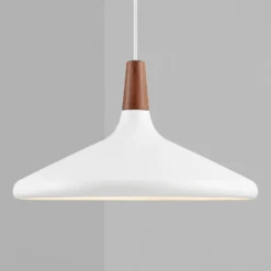 Hängeleuchte Nori Ø 39 cm, weiß