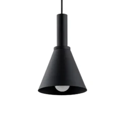 Hängeleuchte Norte, schwarz, Stahl, Länge 114 cm, 4-flammig