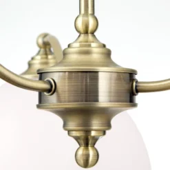 Hängeleuchte Old Lamp mit Kettenabhängung, 3-flg.