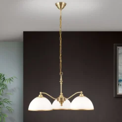 Hängeleuchte Old Lamp mit Kettenabhängung, 3-flg.