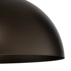 Hängeleuchte Oslo, braun, Metall, Ø 34 cm, E27