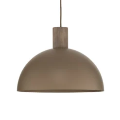Hängeleuchte Oslo, sandfarben, Metall, Ø 34 cm, E27