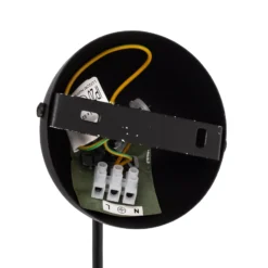 Hängeleuchte Pacman 2633 Ø30cm schwarz/gold