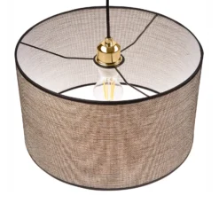 Hängeleuchte Penelope, Ø 35 cm, hellbraun, 1-flammig