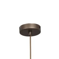 Hängeleuchte Plato, titanfarben, Metall, Ø 38 cm, E27