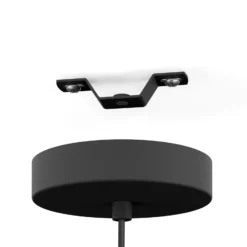 Hängeleuchte Podere, schwarz, Ø 42,5 cm, Stahl