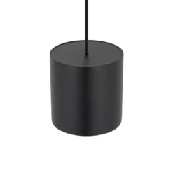 Hängeleuchte Point Duo, schwarz/gold, Stahl, Ø 13 cm, GU10