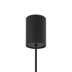 Hängeleuchte Point Duo, schwarz/gold, Stahl, Ø 13 cm, GU10