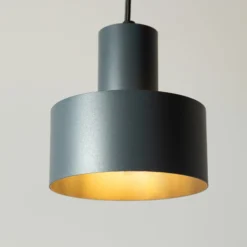 Hängeleuchte Rif S, anthrazit, 1-flammig, Ø 15 cm, Stahl