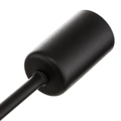Hängeleuchte Rod Black XV, schwarz, 15-flammig