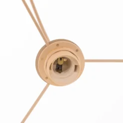 Hängeleuchte Roller, weiß/gold, Ø 45 cm