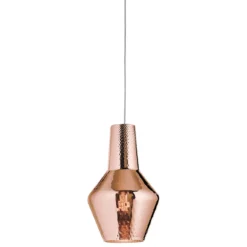 Hängeleuchte Romeo 130 cm roségold metallic