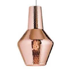 Hängeleuchte Romeo 130 cm roségold metallic