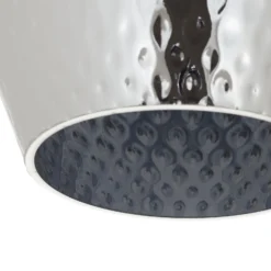 Hängeleuchte Romeo 130 cm silber metallic