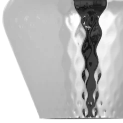 Hängeleuchte Romeo 130 cm silber metallic
