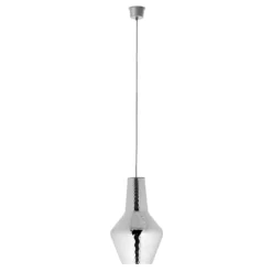 Hängeleuchte Romeo 130 cm silber metallic