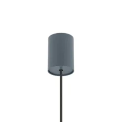 Hängeleuchte Simone, Stahl, umbrablau, Ø 40 cm, GX53