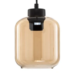 Hängeleuchte Sombra, amber, einflammig