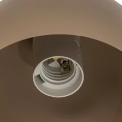 Hängeleuchte Sool, beige, Ø 15 cm, 1-flammig, Metall, E27