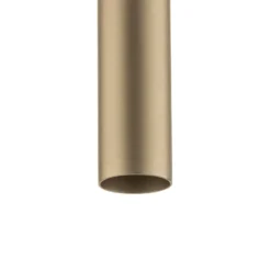 Hängeleuchte Sopel 1, kegelförmig, gold matt