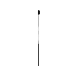 Hängeleuchte Sopel Lux, 1-flammig, schwarz/silber, G9
