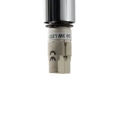 Hängeleuchte Sopel Lux, 1-flammig, schwarz/silber, G9