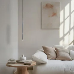Hängeleuchte Sopel Lux, 1-flammig, schwarz/silber, G9