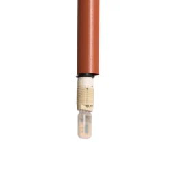 Hängeleuchte Sopel 1, ziegelrot, 1-flammig, Stahl, Ø 5 cm