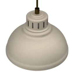 Hängeleuchte Sven, 1-flammig, beige, Stahl