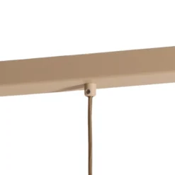 Hängeleuchte Sven, 4-flammig, beige, Stahl