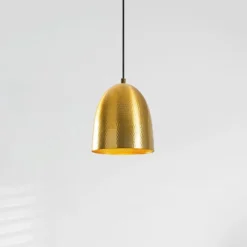 Hängeleuchte Tattoo 2376, goldfarben, Metall, Ø 20 cm