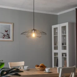 Hängeleuchte Tel 6500 Ø50cm schwarz
