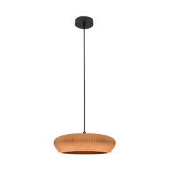 Hängeleuchte 2591, terrakotta, Ø 29 cm, Ton, G9