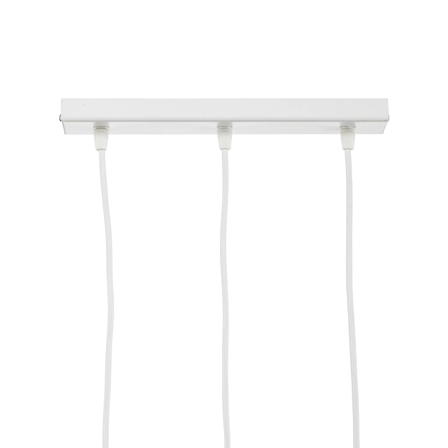 Hängeleuchte Thin, weiß, dreiflammig, linear