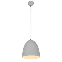 Hängeleuchte Tilda, einflammig, grau, Ø 25 cm
